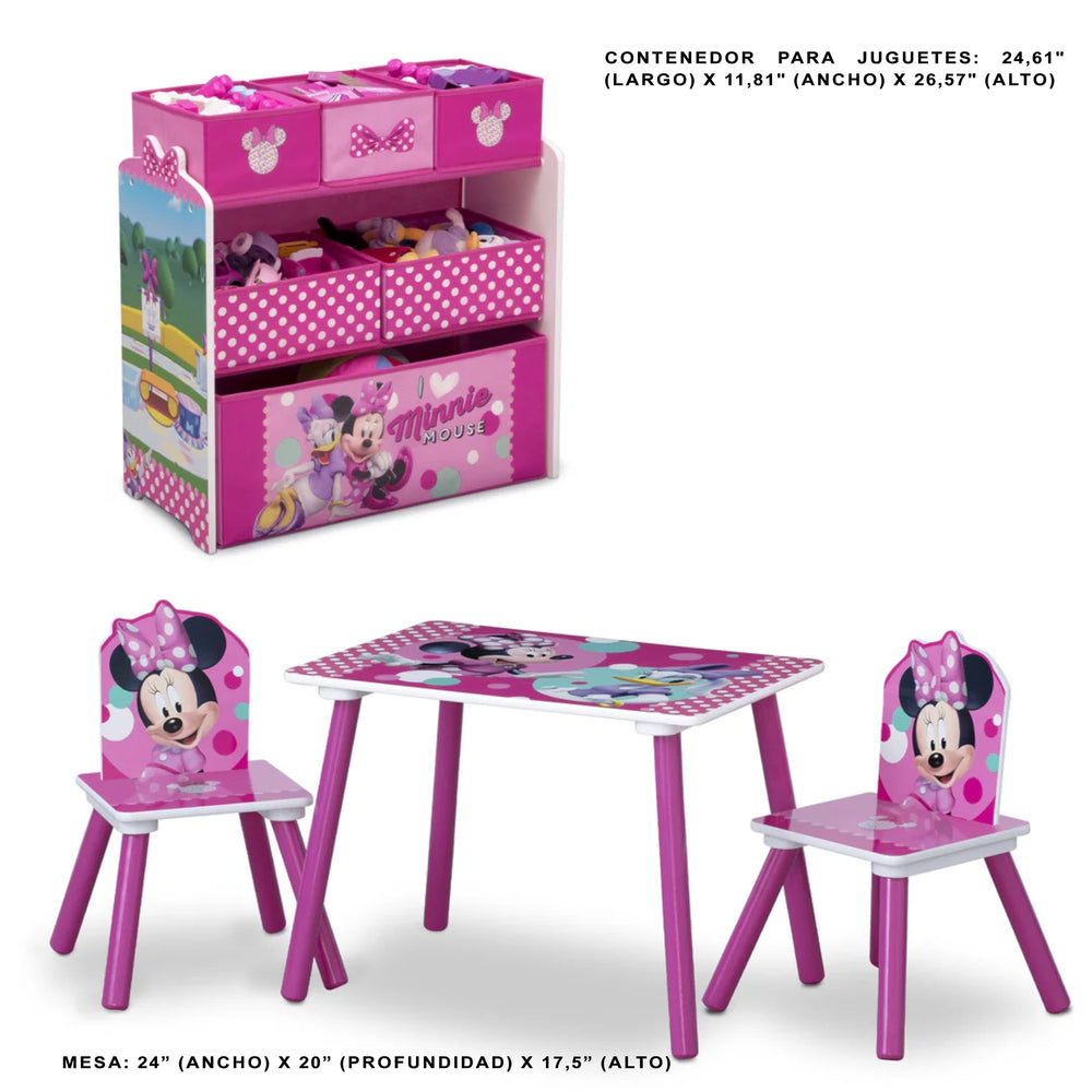 Set de mesa y sillas 3pzs