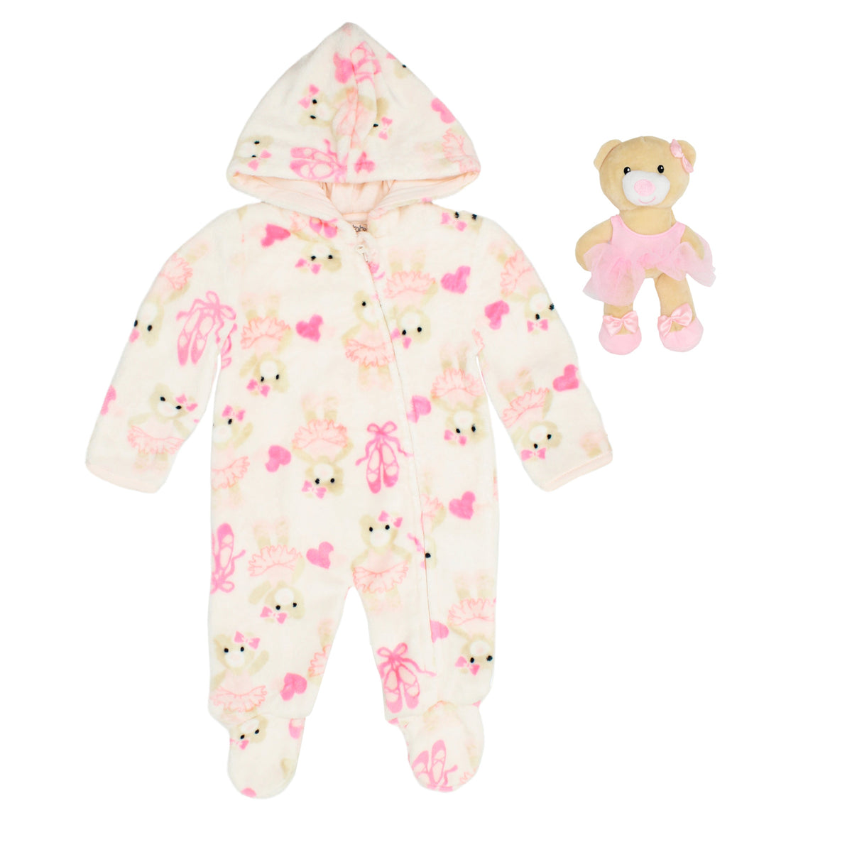 Body M/L Con Capucha + Peluche