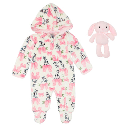 Body M/L Con Capucha + Peluche