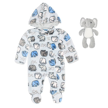 Body M/L Con Capucha + Peluche