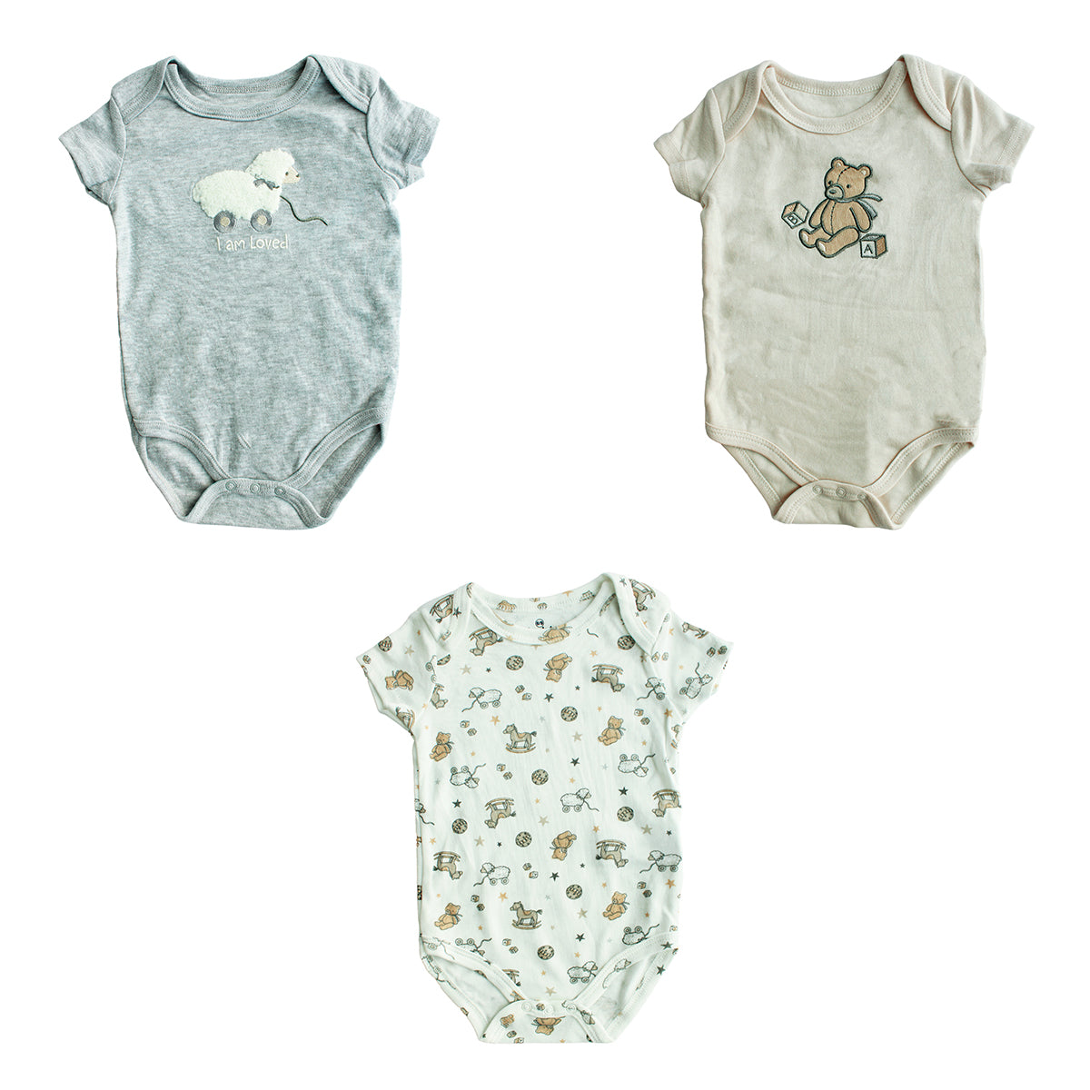Body M/ Corta 3pk