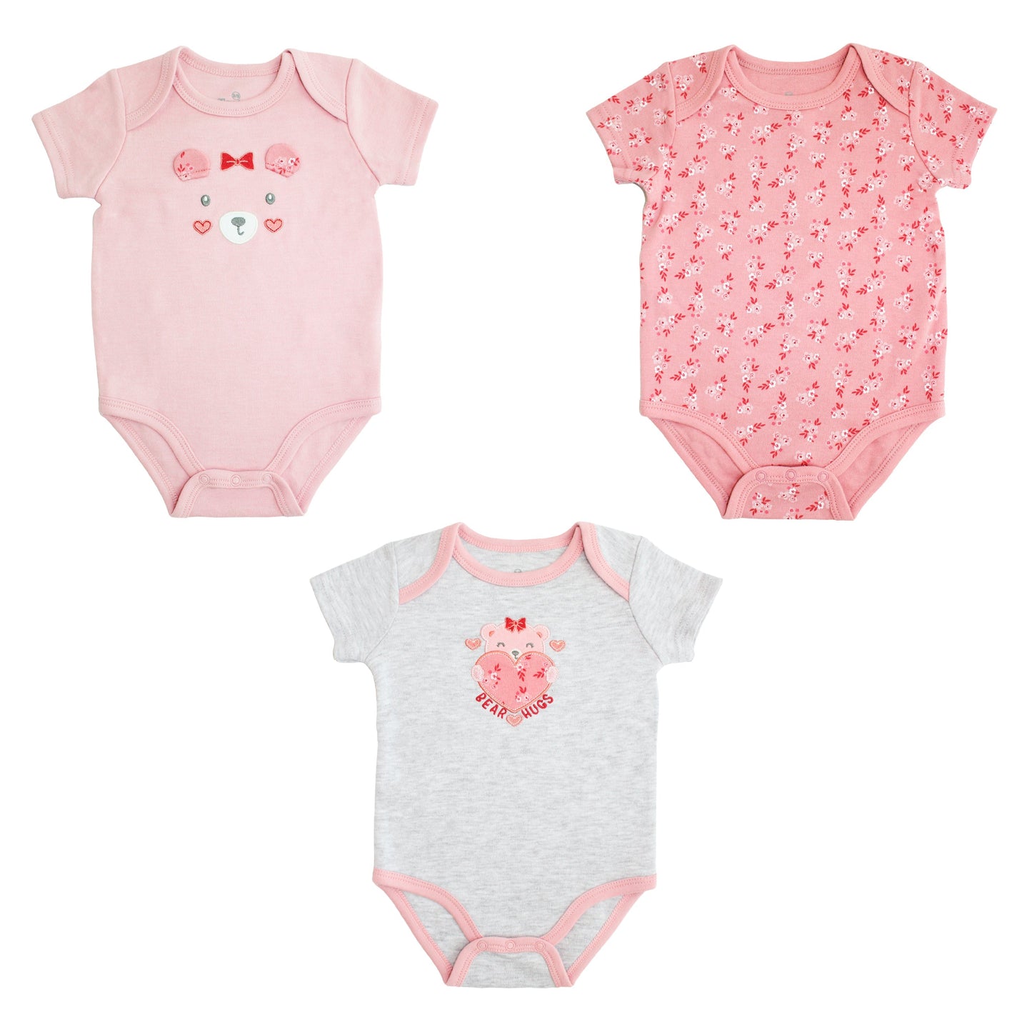 Body M/C P/ bebe 3pcs
