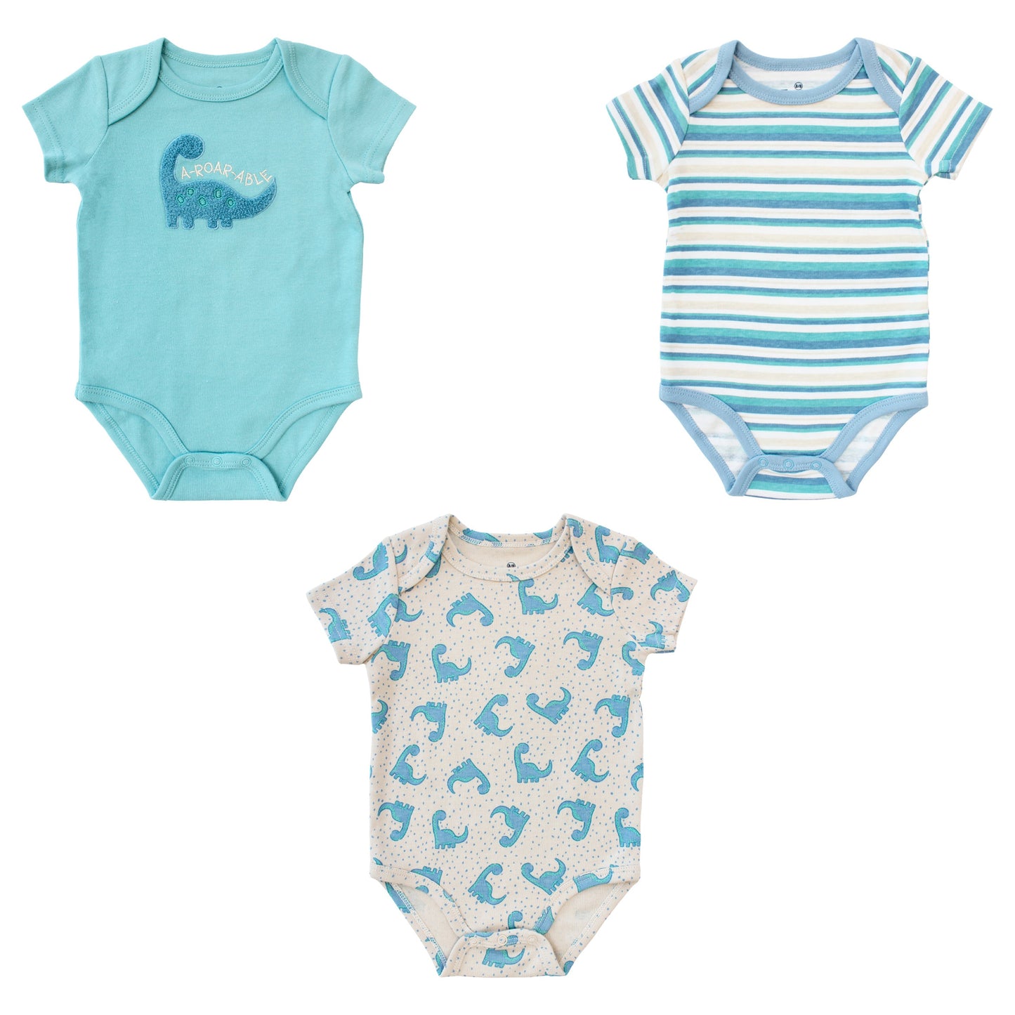 Body M/C P/ bebe 3pcs