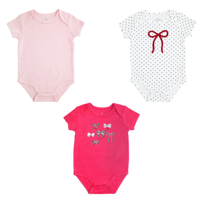 Body M/ Corta P/ Bebe 3pk