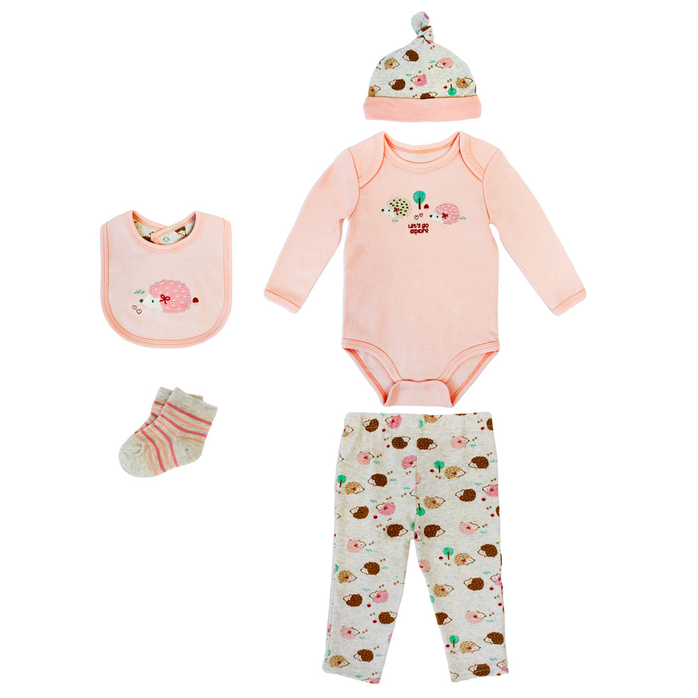 Conjunto Body P/ Bebe 5pzs
