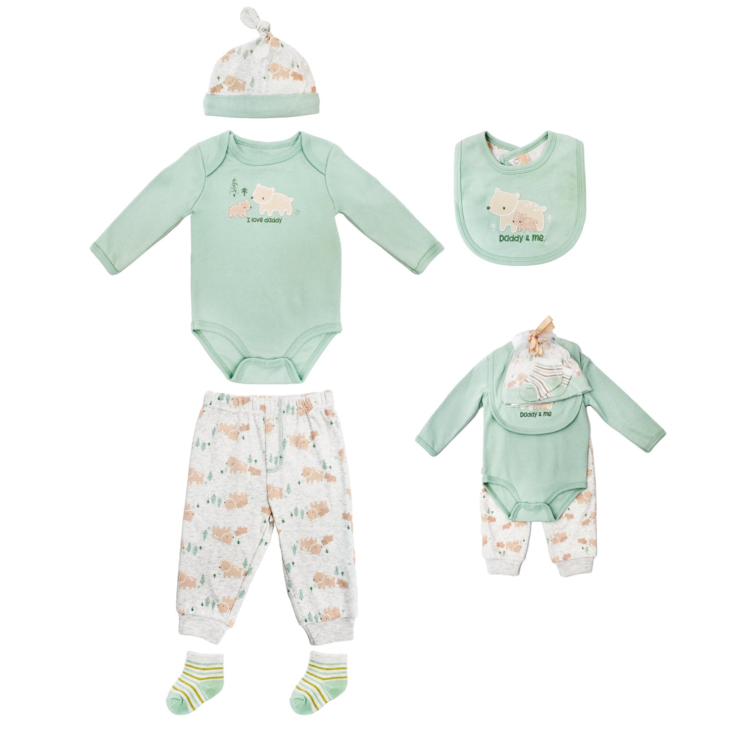 Body M/ L + Pantalon+ Medias+ Gorro