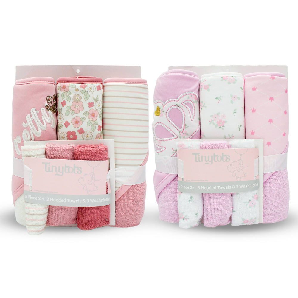 Set de toallas P/ Bebe 6pzs