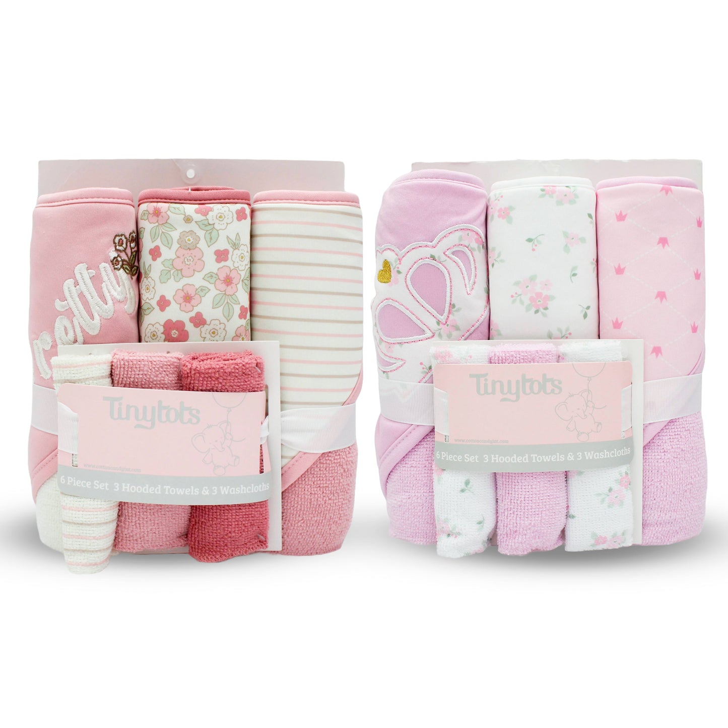 Set de toallas P/ Bebe 6pzs