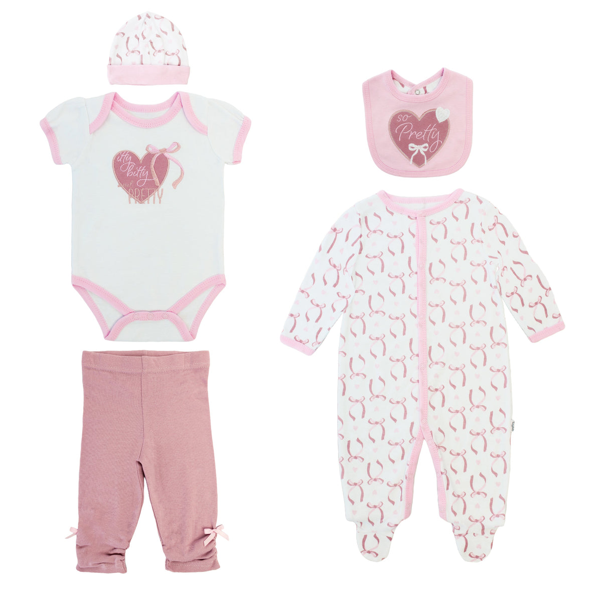 Conjunto Body P/ Bebe 5pzs