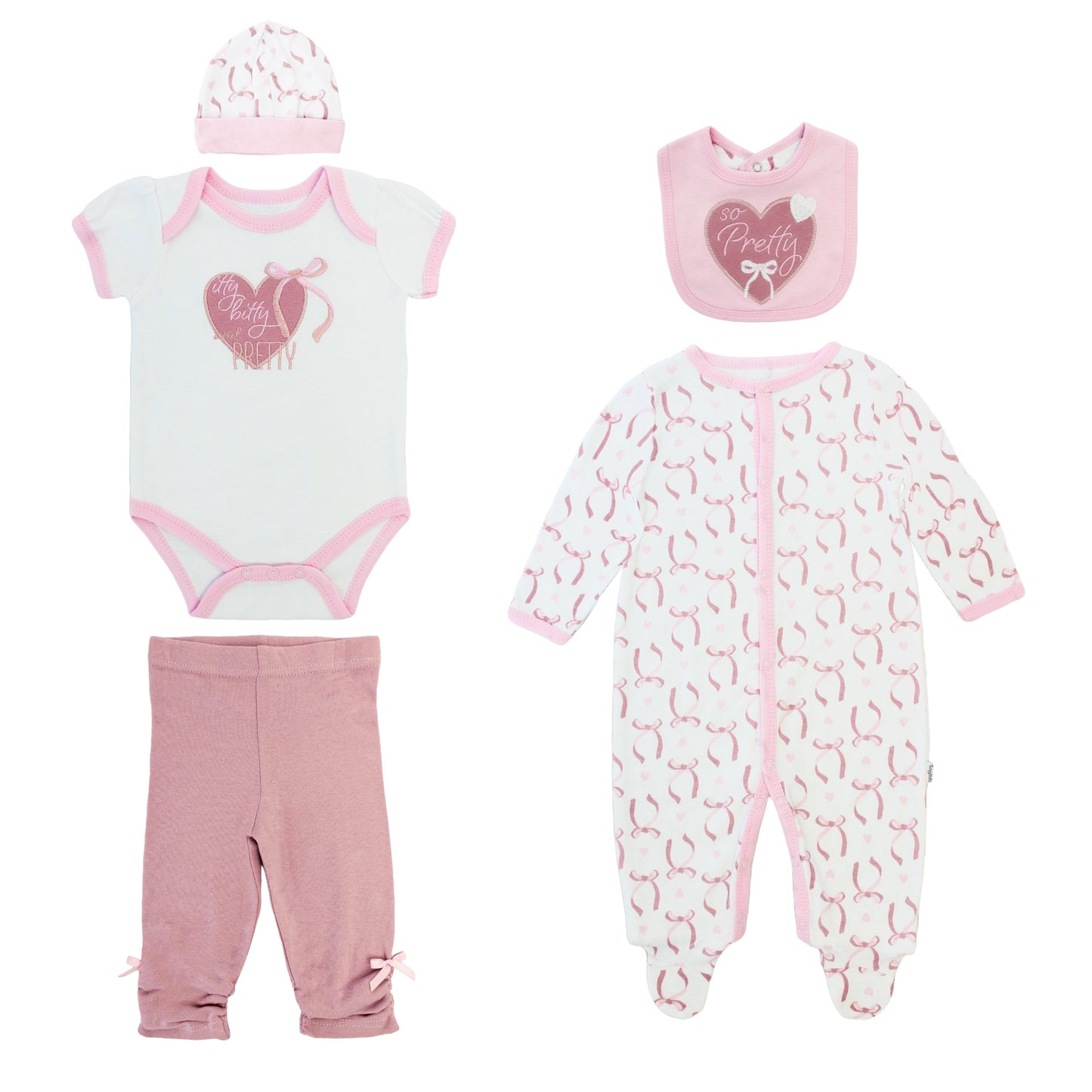 Conjunto Body P/ Bebe 5pzs