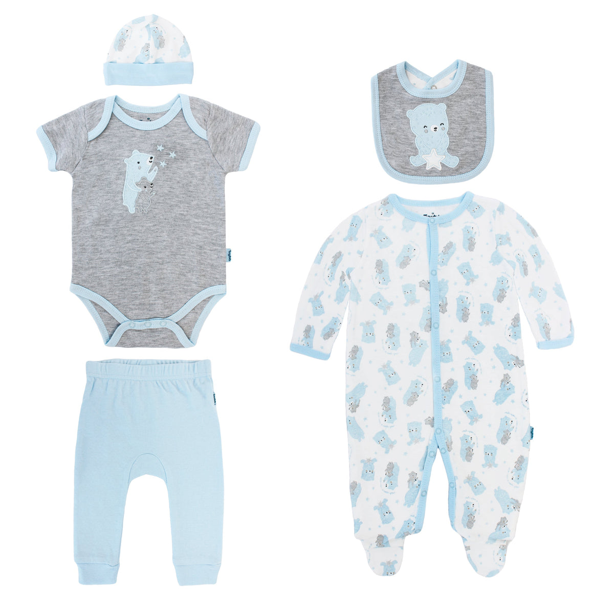 Conjunto Body P/ Bebe 5pzs