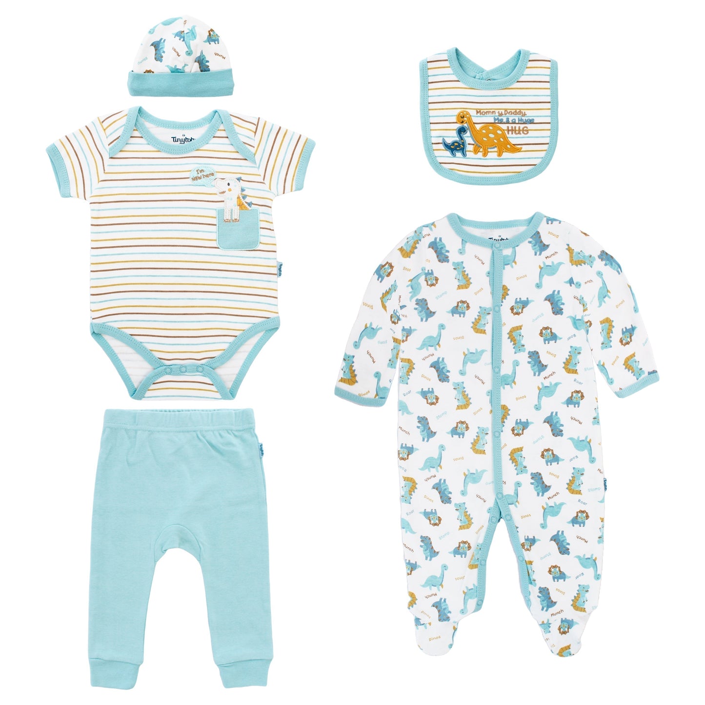 Conjunto Body P/ Bebe 5pzs
