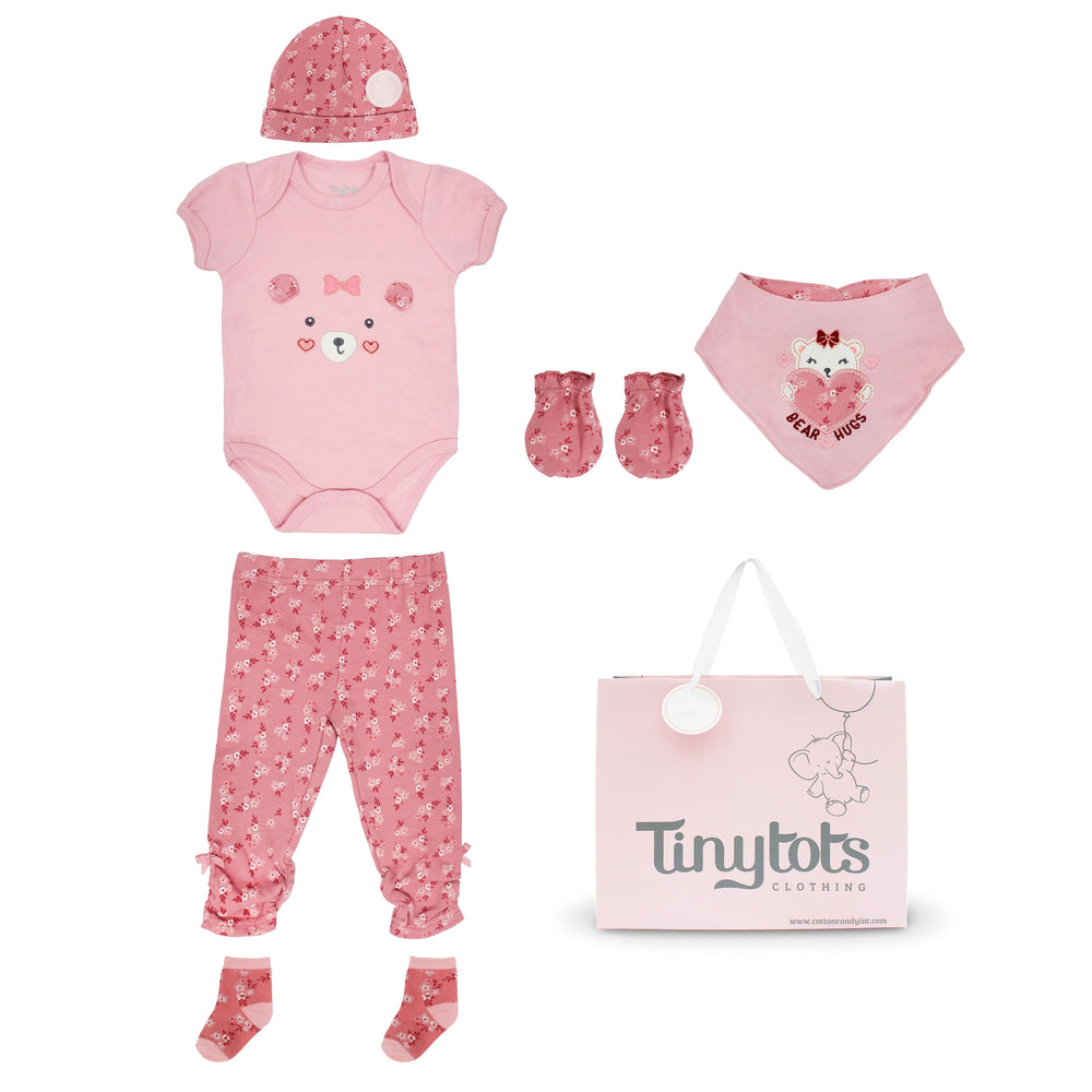 Body +Gorro+Babero+pantalon+Mitones