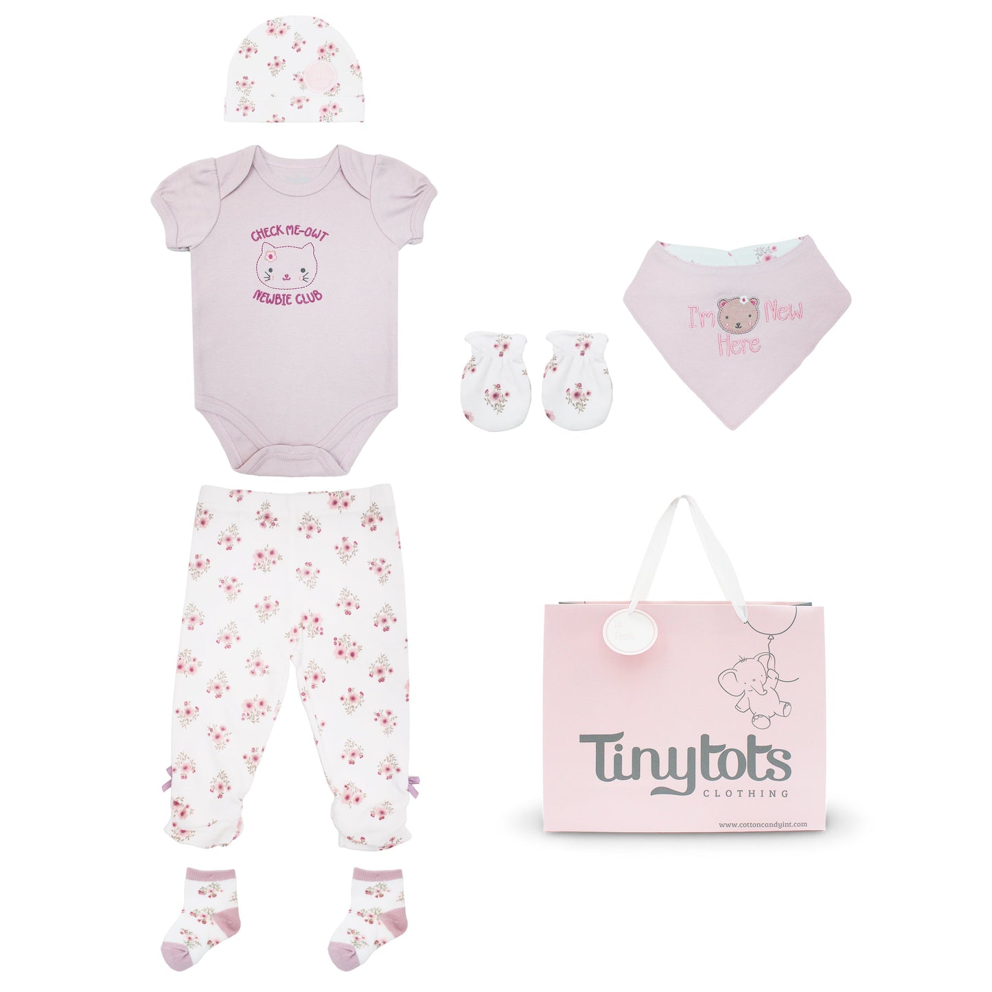 Body +Gorro+Babero+pantalon+Mitones