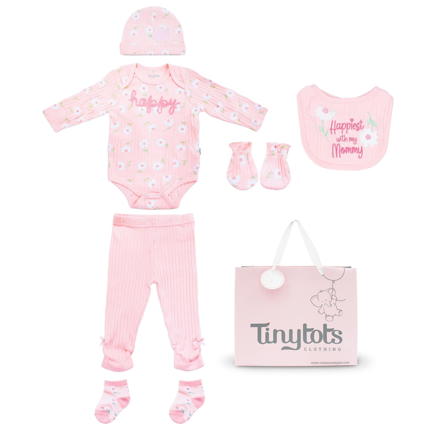 Body +Gorro+Babero+pantalon+Mitones