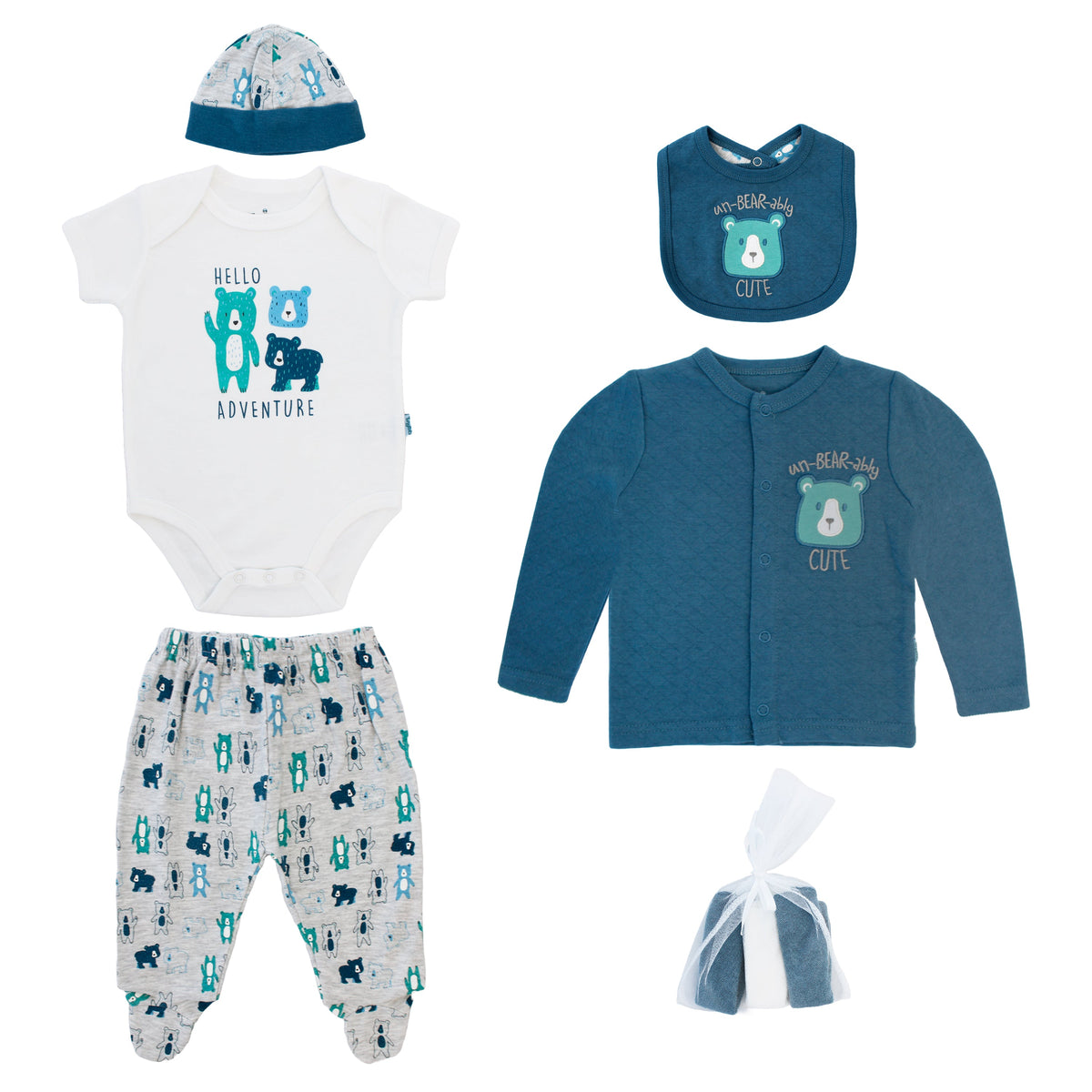 Conjunto Body P/ Bebe 8pzs