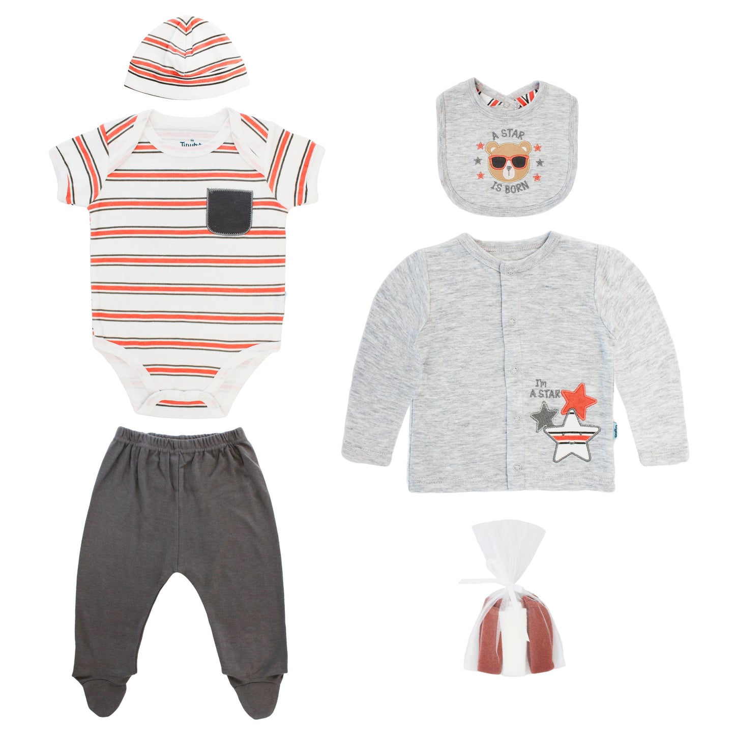 Conjunto Body P/ Bebe 8pzs