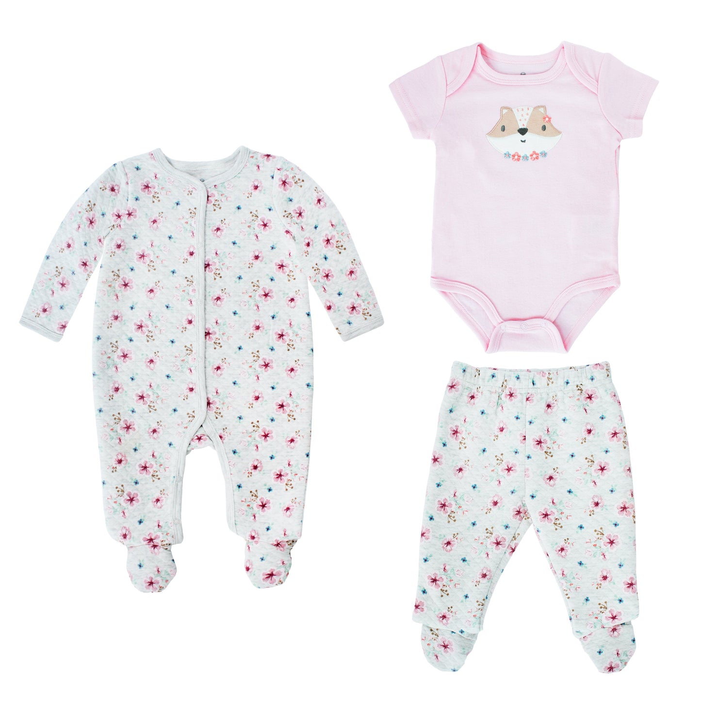 Conjunto Body M / Larga P/ Bebe 3pzs