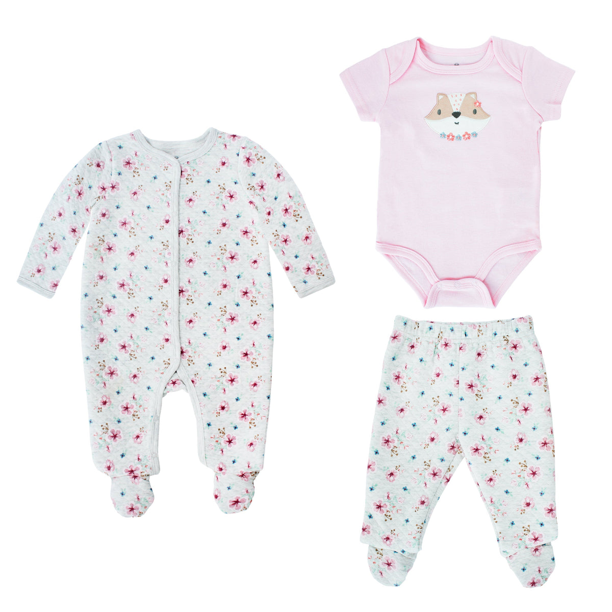 Conjunto Body M / Larga P/ Bebe 3pzs