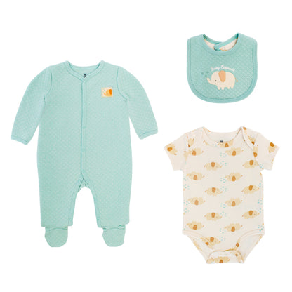 Conjunto Body M / Larga P/ Bebe 3pzs