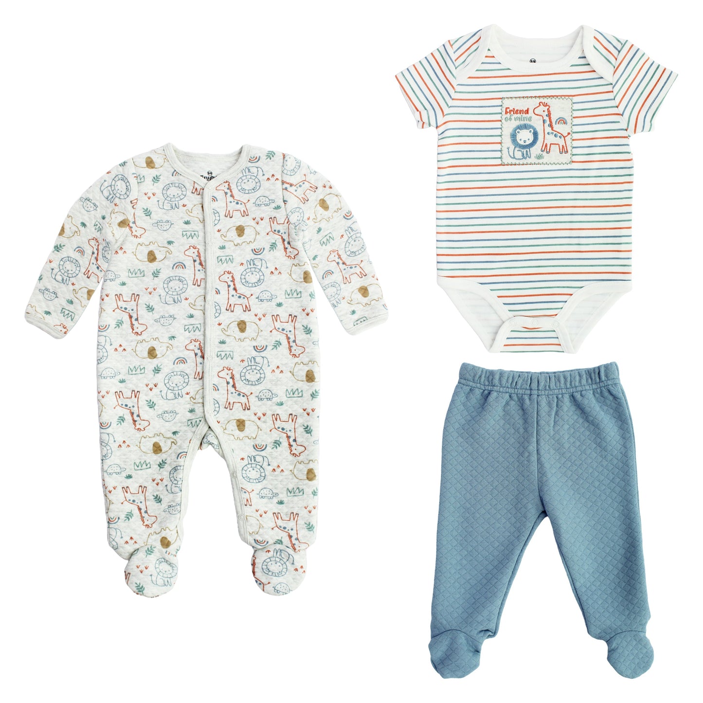 Conjunto Body P/ Bebe 3 pzs