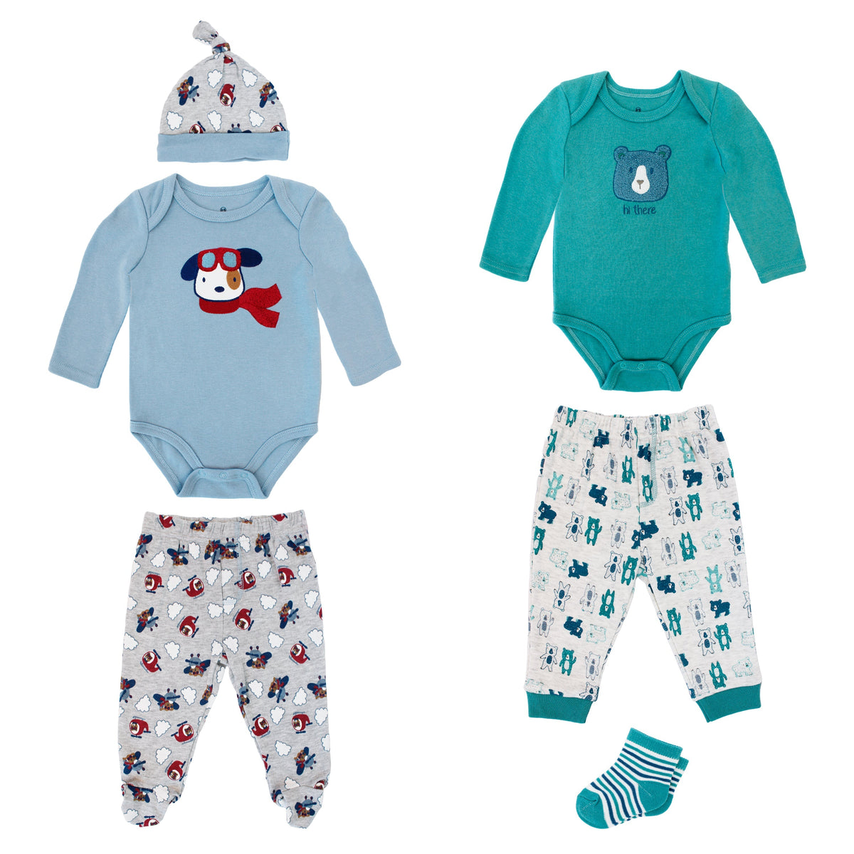 Conjunto Body P/ Bebe 3pzs