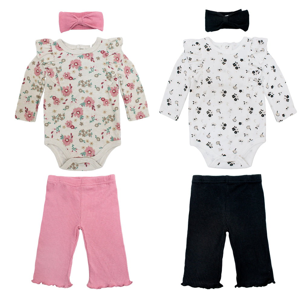 Conjunto Body M/L + Pantalon + Vincha