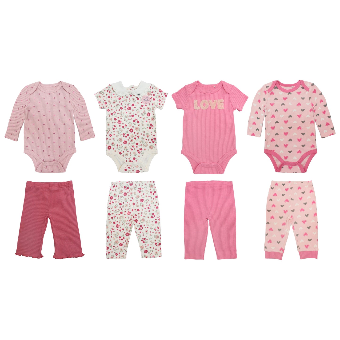 Conjunto Body M/L + Body M/C + Pantalon