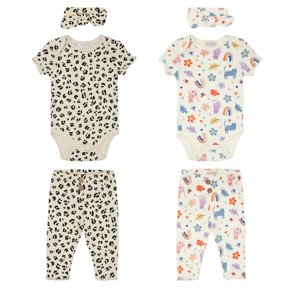 Body M/ C + Pantalon+ Vincha