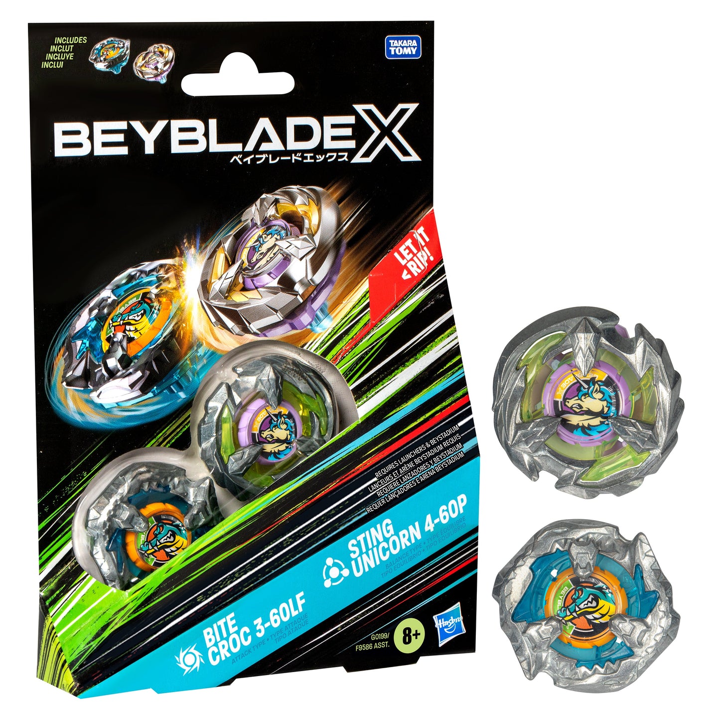 Paquetes Dual Beyblade X
