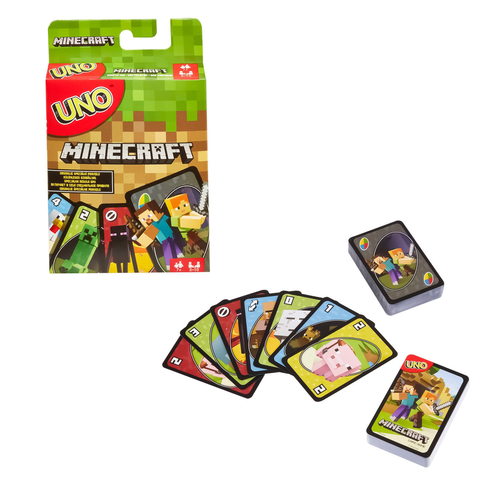Juego de cartas Uno-Minecraft