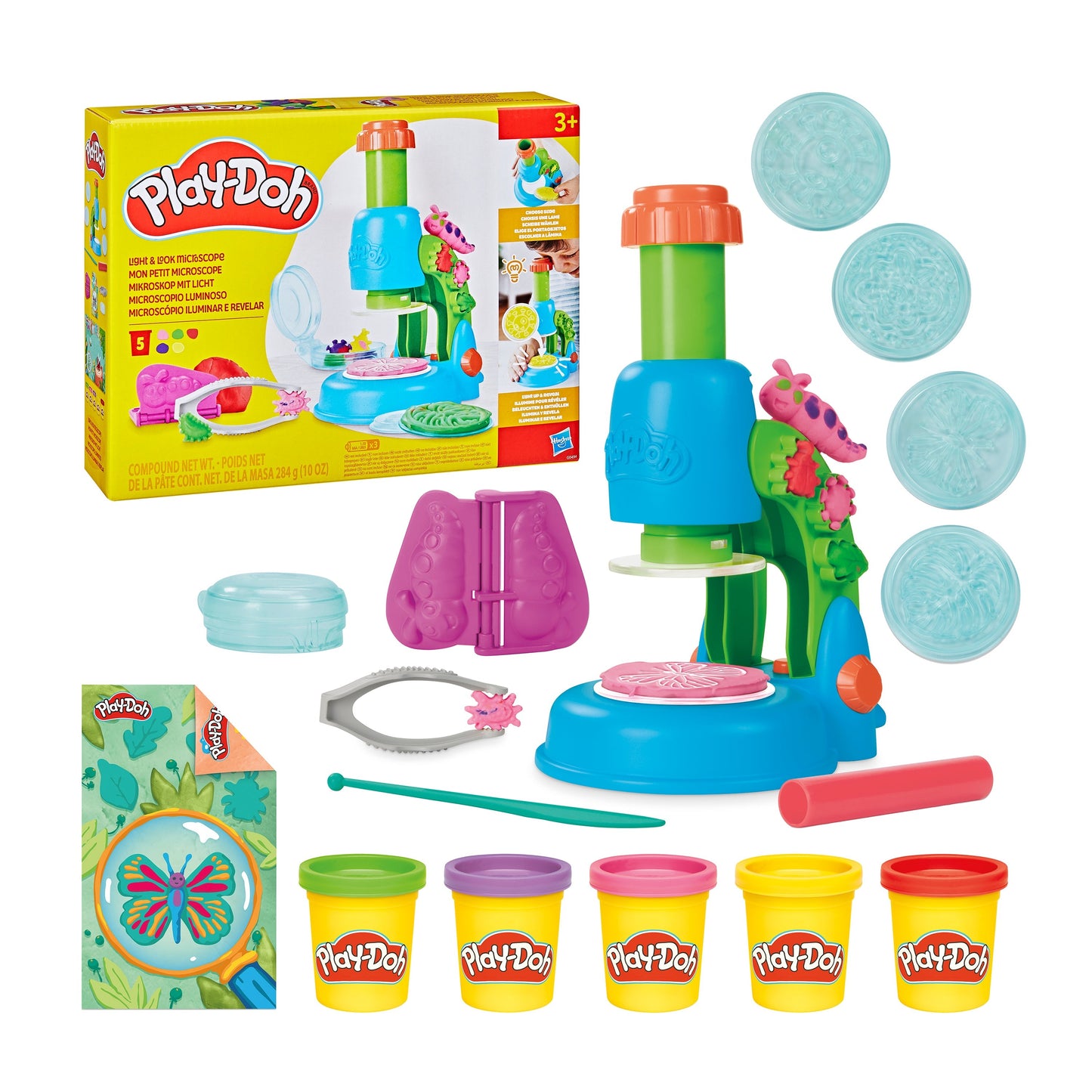 Set Microscopio de Luz y observación de Play-Doh