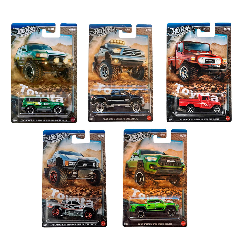 Autos Temáticos Toyota Silver series Hot Wheels