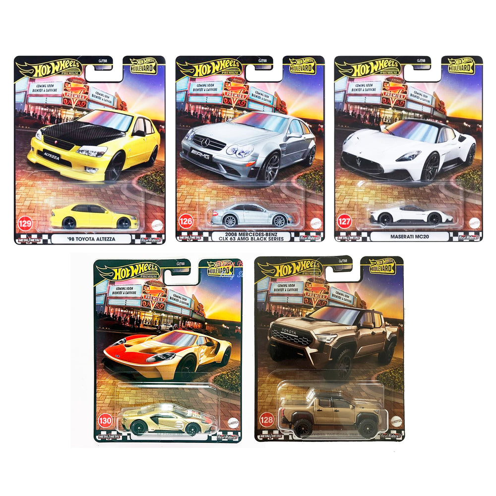 Set de Carros Boulevard Hot wheels
