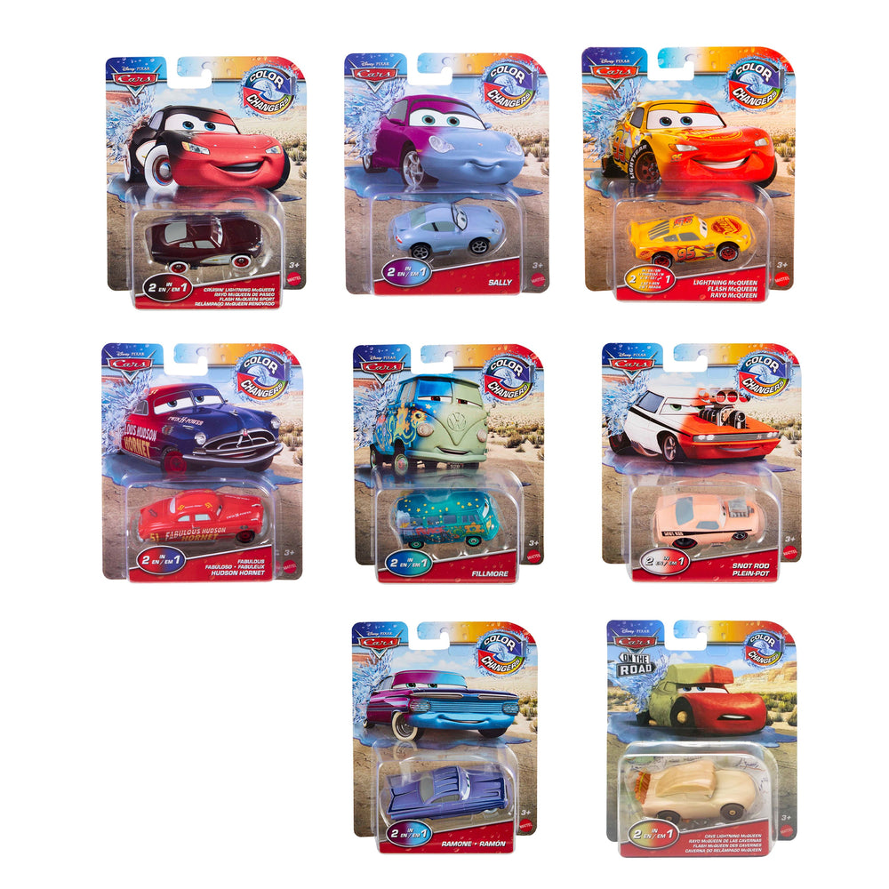 Carros Cars Cambian de Color