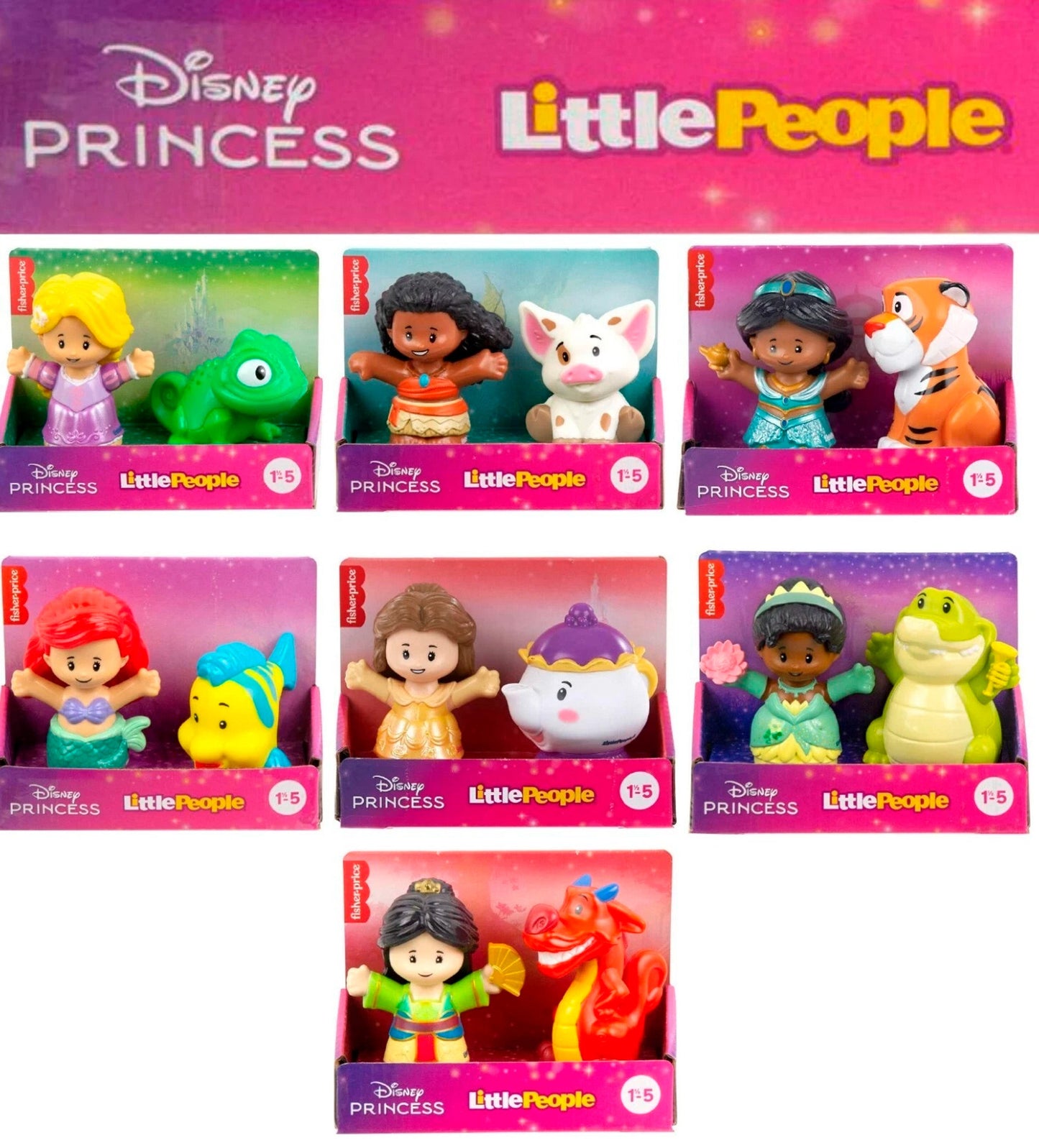 Princesas pequenas Disney