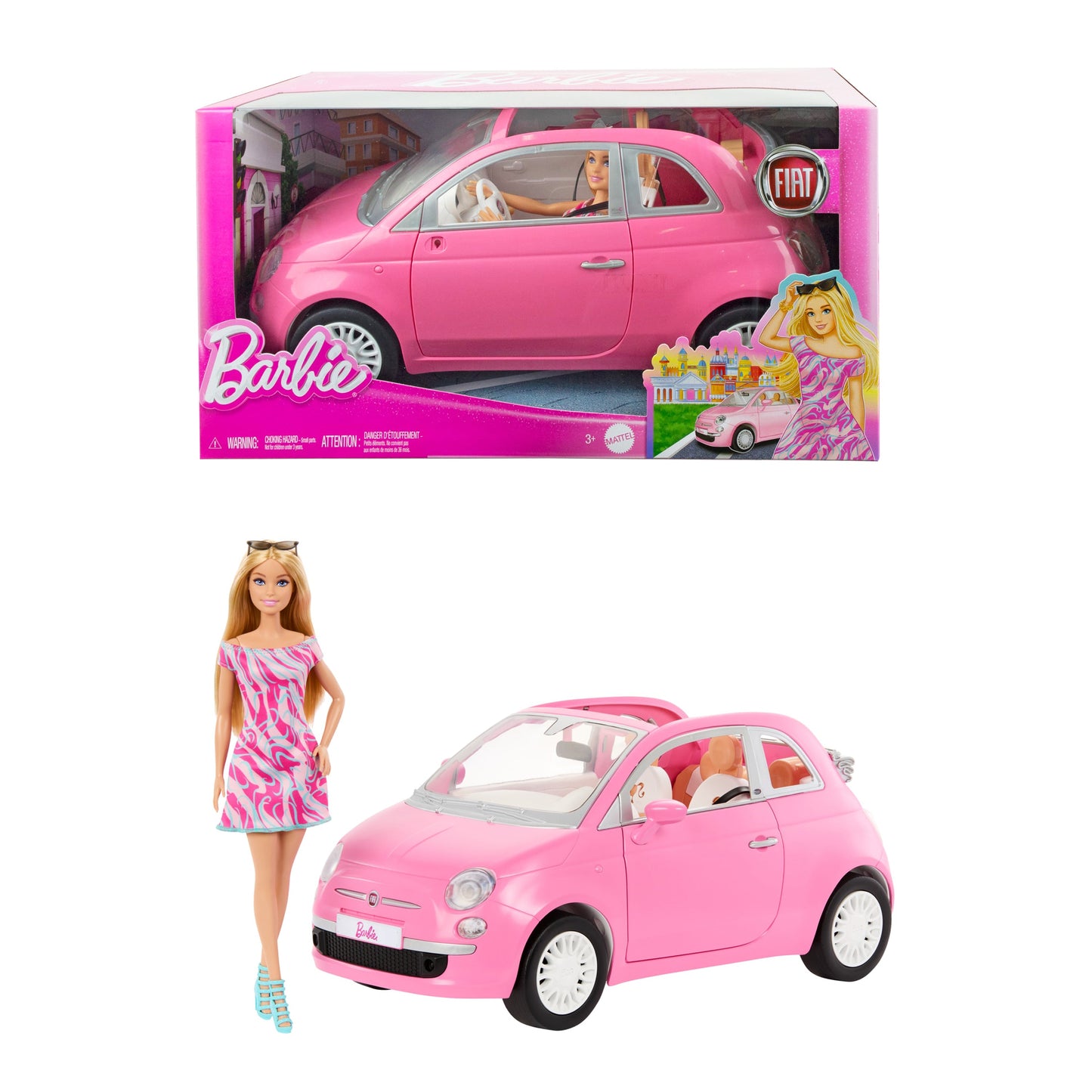 Barbie y Carro Fiat