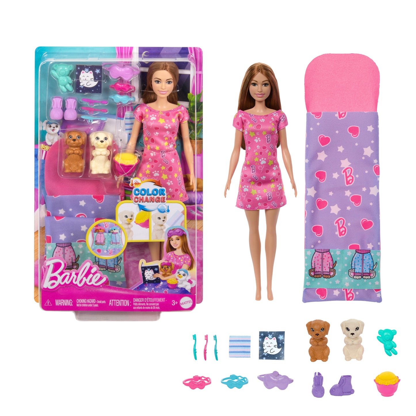 Barbie Fiesta de Sue–o de Cachorros