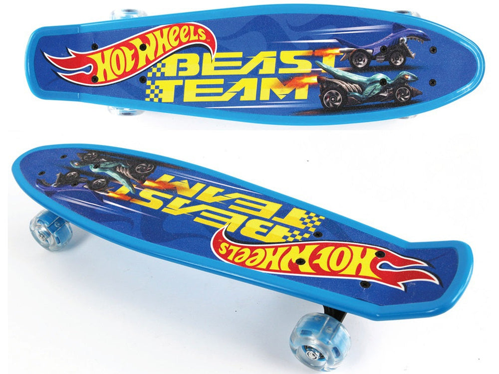 PATINETA HOT WHEELS C/LUCES 22X6PLG
