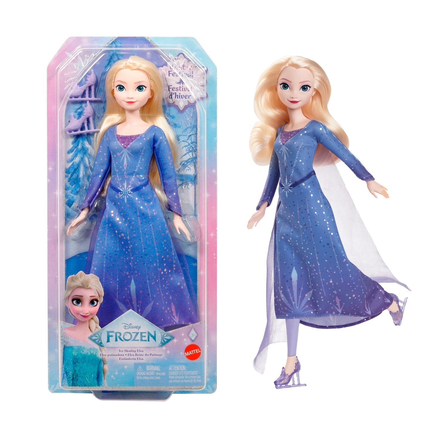 Princesa Elsa Patinadora Hielo Frozen
