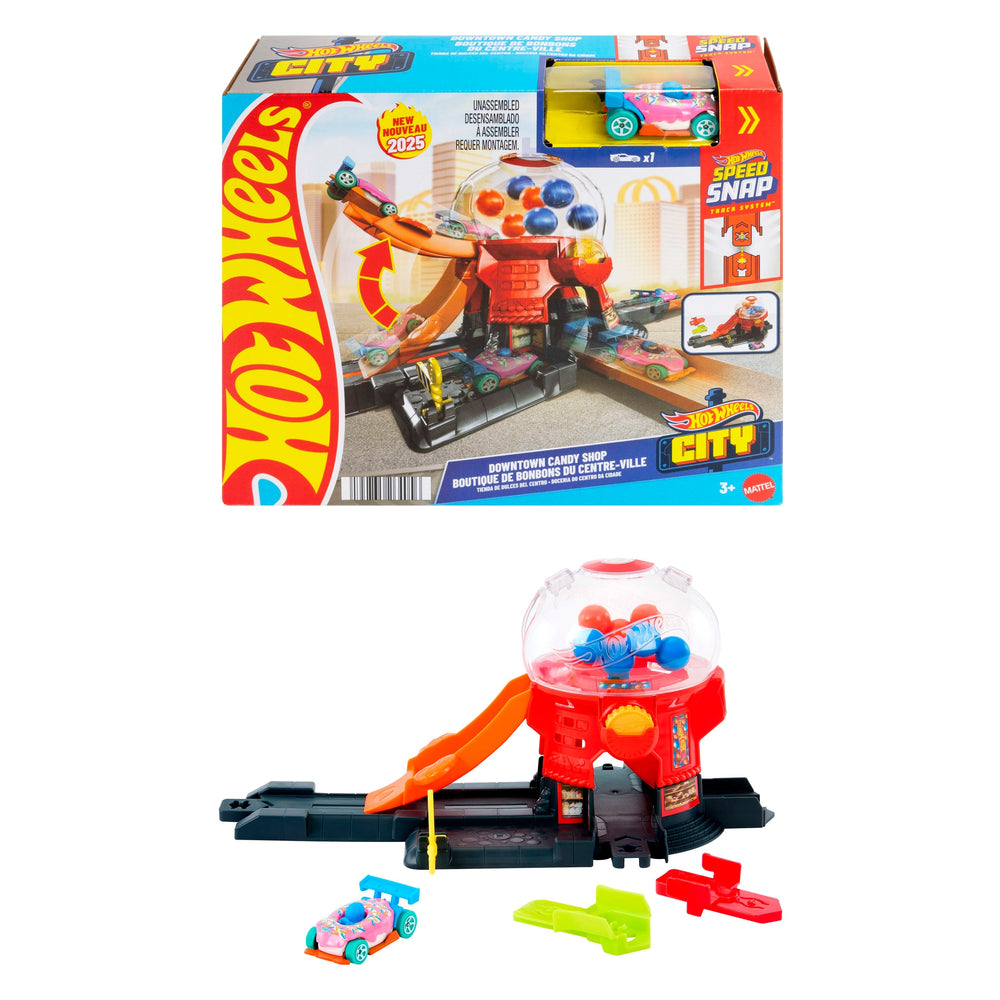 Pista Hot Wheels City Tienda de Dulces
