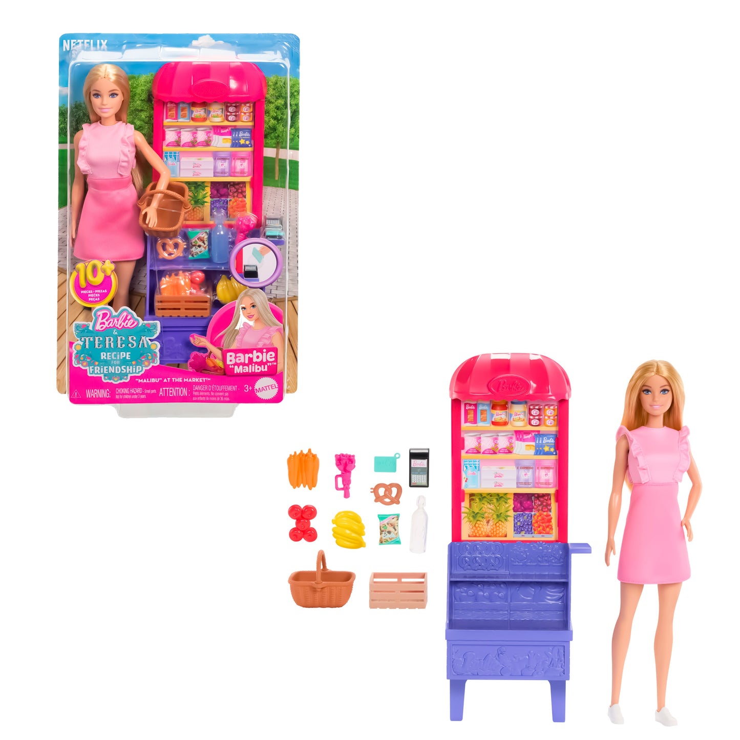 Barbie Malibu en el supermercado