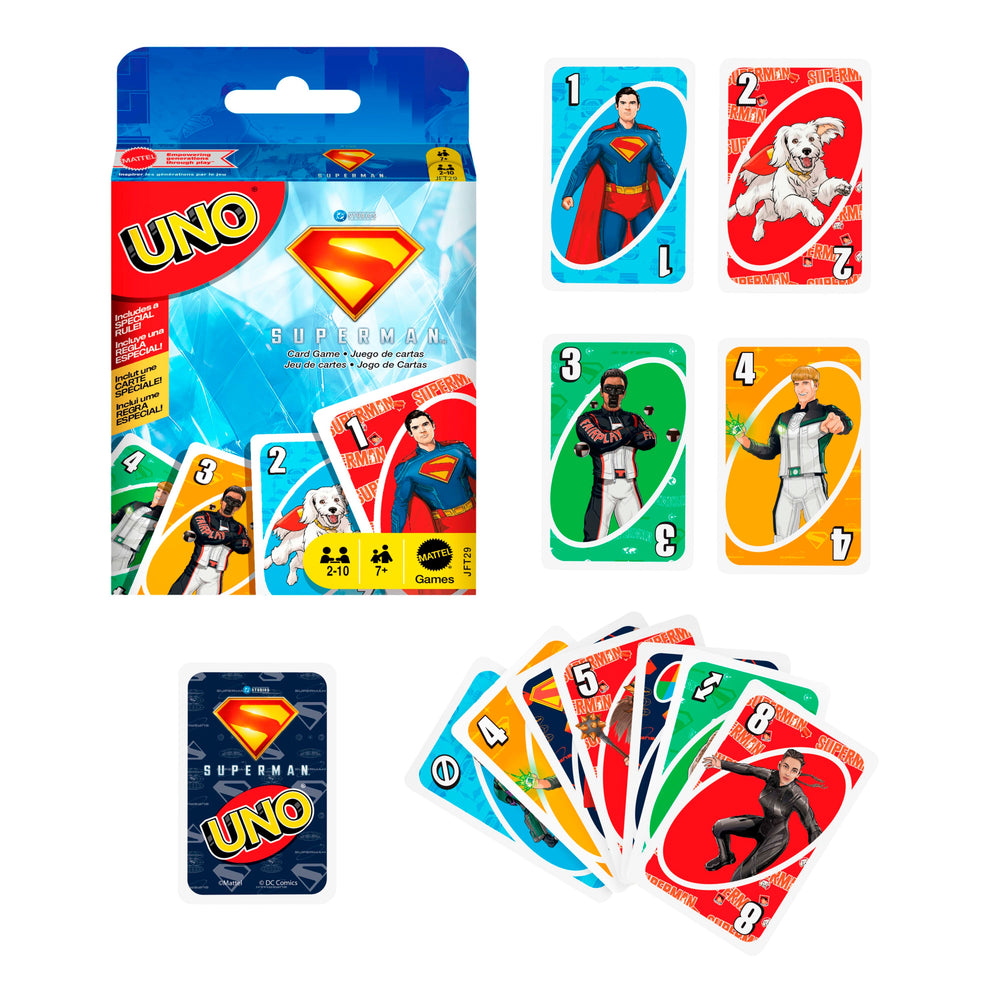 Juego de cartas Uno-Superman