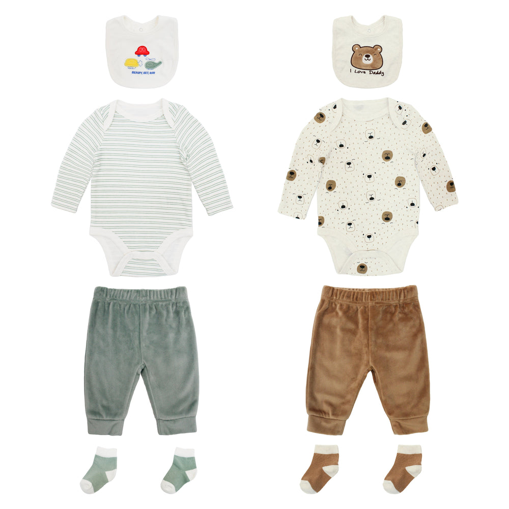 Body M/L + Pantalon+ Babero+ Medias