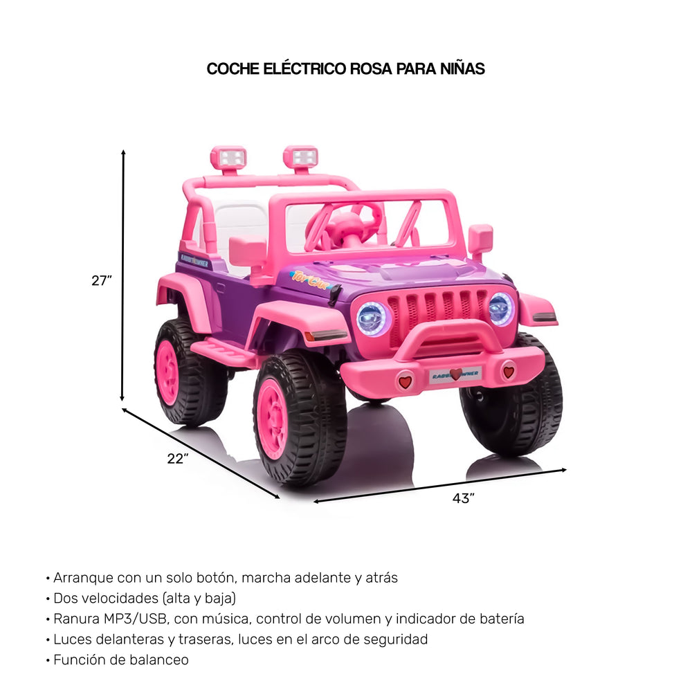 Vehículo Eléctrico para niñas