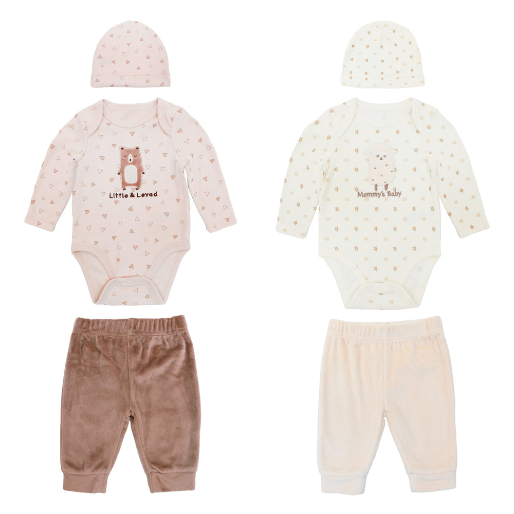 Body M/L + Pantalon+ Gorro 3pzs